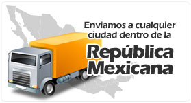 Entregamos a cualquier ciudad de la República Mexicana